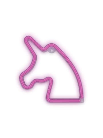 COFI 1453 Neon LED Zeichen Licht Batterie / USB LED Licht Home Leuchtschild Nachtlicht Unicorn - Pink in Pink
