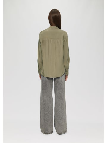QS Bluse in 7854_tannengrün