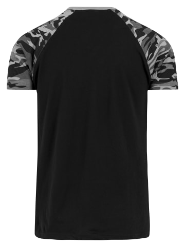Urban Classics T-Shirt in blk/darkcamo