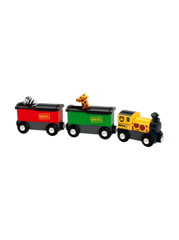 Brio Aktionsspiel BRIO World - Safari-Zug Ab 3 Jahre in bunt