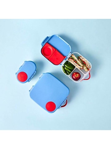 B. Box Brotdose für Kinder 1000 ml - Lunchbox mit Fächern in Blau
