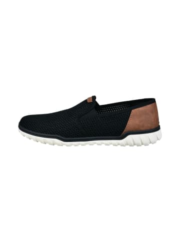 Bugatti Slip on in schwarz