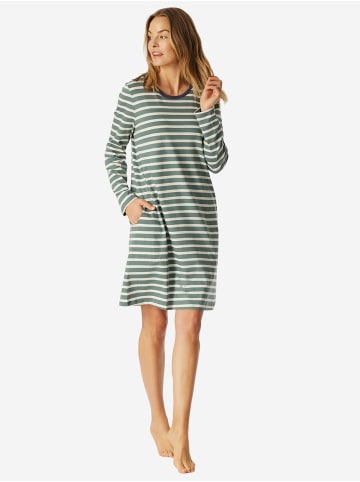 Schiesser Nachthemd Casual Essentials in mineral
