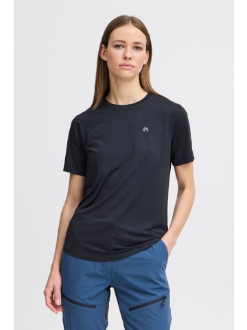 North Bend T-Shirt NBTaga W S/S Tee in Schwarz