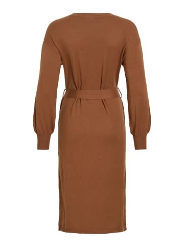 Vila Strickkleid in Toffee