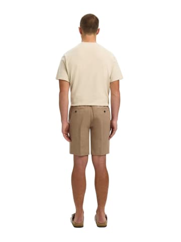 SELECTED HOMME Short SLMREGULAR-LEROY LINEN regular/straight in Braun