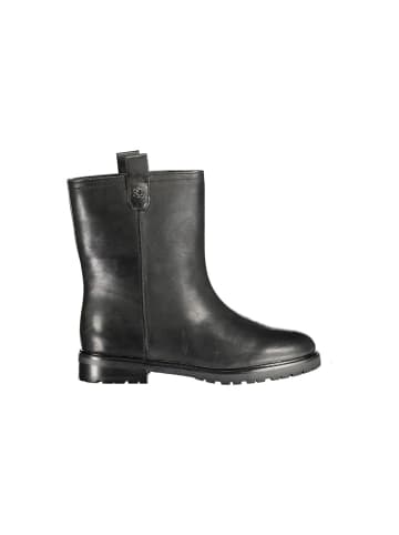 Ralph Lauren Schwarz Leder Damen Knöchel Stiefel