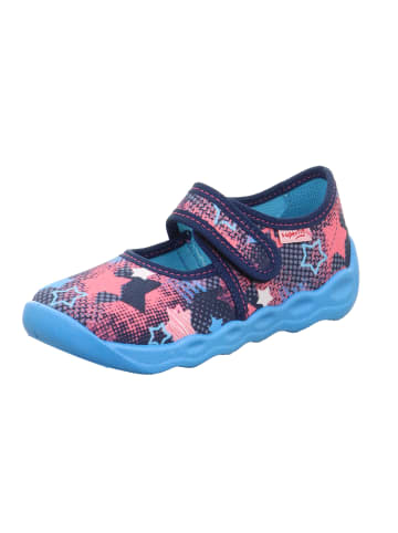 superfit Hausschuh BUBBLE in Blau/Mehrfarbig