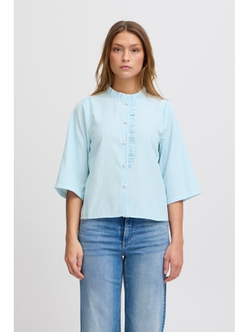 ICHI IHNeddie regular fit in Placid Blue