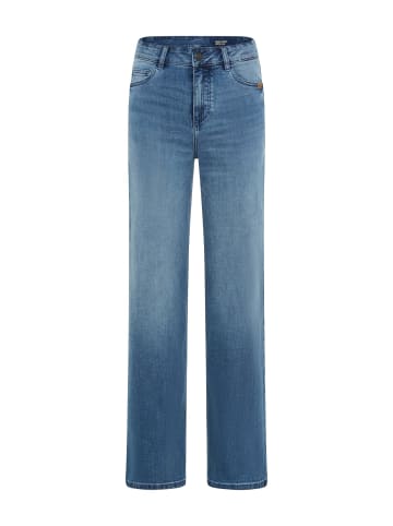 Camel Active 5-Pkt Hose mit weitem Bein in Dunkelblau