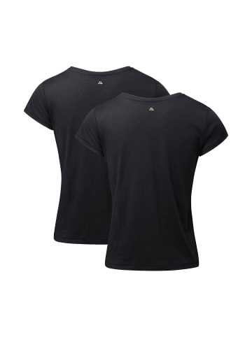DANISH ENDURANCE T-Shirt Ease V-Neck in jet black