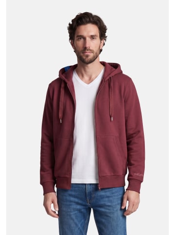 Salzhaut Sweatjacke BREKER Merlot