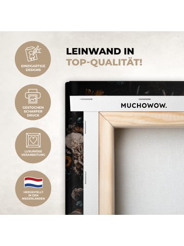 MuchoWow Leinwand bilder Blumenporträt (BxH)