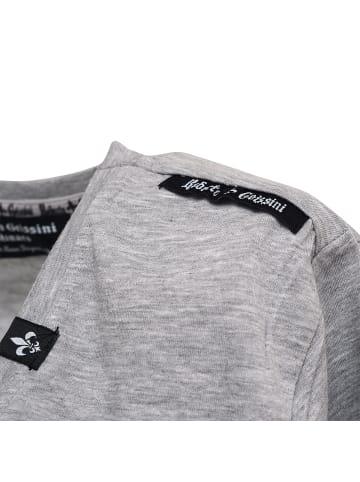 Roberto Geissini Money House T-Shirt Grau