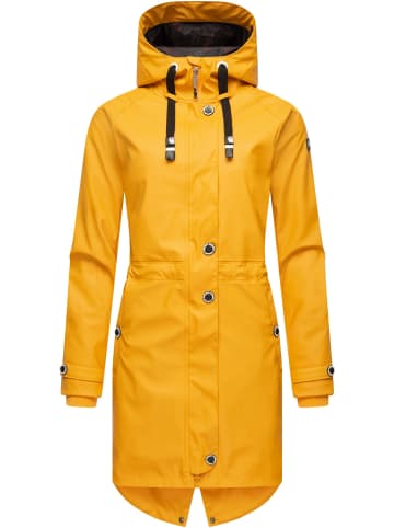 Navahoo Regenjacke Rainy Flower in Amber Yellow