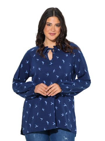 Ulla Popken Longshirt in tintenblau
