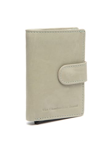 The Chesterfield Brand Kaunas Geldbörse RFID Schutz Leder 7.5 cm in ocean blue