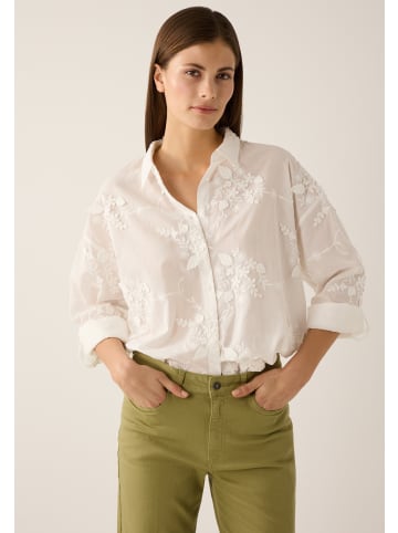 More & More wuderschön bestickte Bluse in off white