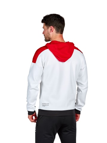 erima Herren Change By Erima Kapuzensweat in weiß/rot/schwarz