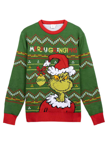 Cerda Weihnachtspullover Der Grinch in Grün