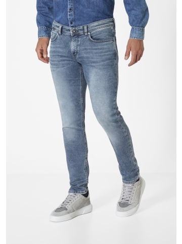 Paddock's 5-Pocket Jeans, Joggdenim DEAN in dark blue used moustache