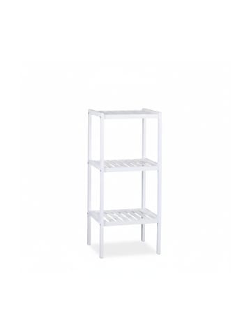 relaxdays Badregal in Weiß - (B)34,5 x (H)80 x (T)33 cm