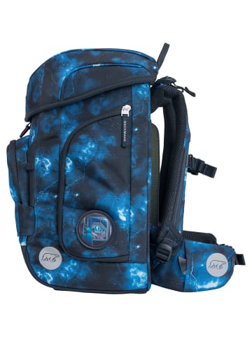 BECKMANN Plus Air Schulranzen-Set 6-tlg. Tech Rex in blau