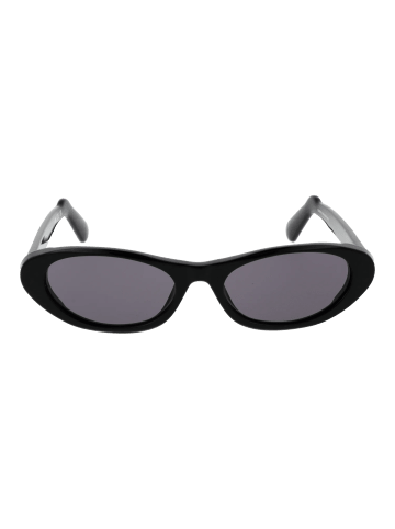 GCDS Unisex Sonnenbrille Oval Schwarz