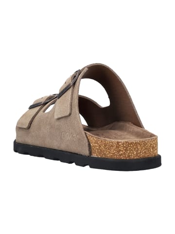 rieker Pantoletten in Braun