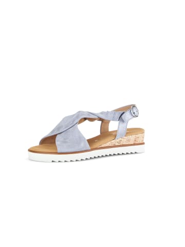 Gabor Comfort Keilsandaletten in blau