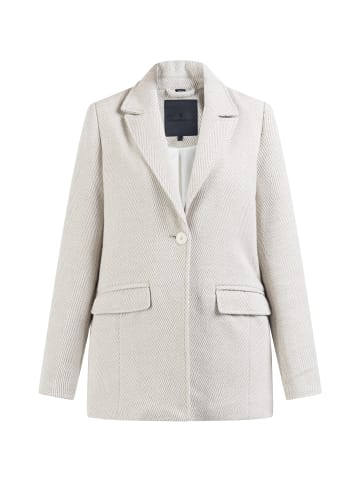 DreiMaster Klassik Fischgrat-Blazer in Fischgräten Beige