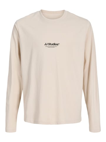 JACK & JONES Junior Langarm-T-Shirt in Moonbeam