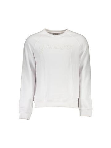 Guess Jeans Weißes Baumwoll-Sweatshirt