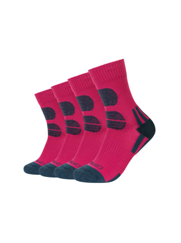 camano Wandersocken function 4er Pack anemone