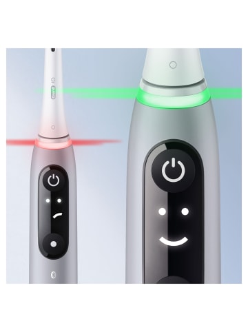 Oral-B Elektr. Zahnbürste "iO6 + Reiseetui" + 12 Aufsteckbürsten "Sanfte Reinigung"