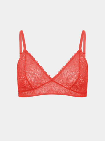 Erlich Textil  Dreamy Lace Triangel BH in wilde orange
