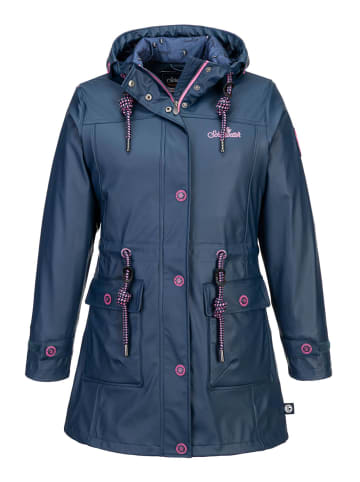 SCHIETWETTER Regenjacke Parka in navy