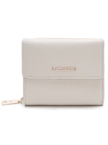 Lazarotti Bologna Leather Geldbörse Leder 12 cm in cream