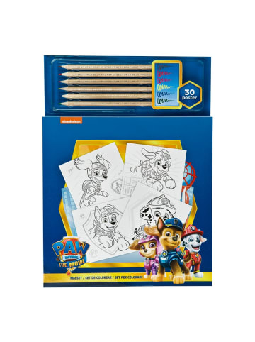 Paw Patrol Malset 6 bunte Stifte für stundenlangen Malspaß