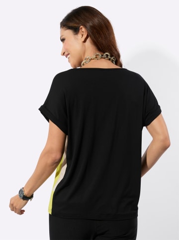 WITT WEIDEN Print-Shirt in pistazie-schwarz-bedruckt