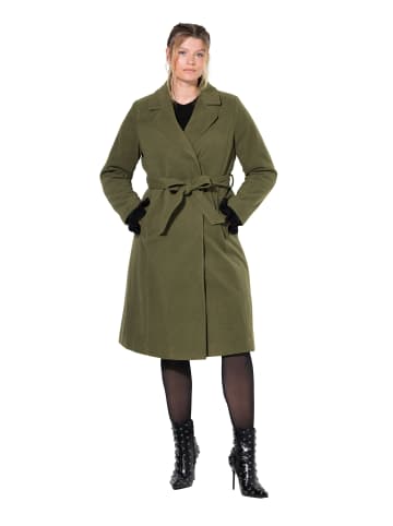 Studio Untold Mantel in dunkel khaki