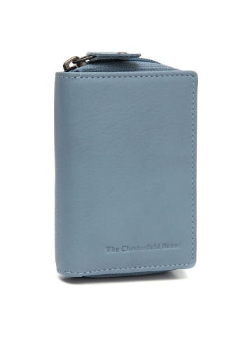 The Chesterfield Brand Floren Geldbörse RFID Schutz Leder 11 cm skyblue