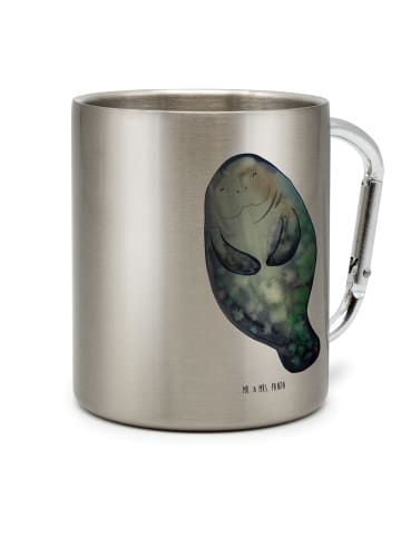 Mr. & Mrs. Panda Teebecher Seekuh Happy ohne Spruch in Silber