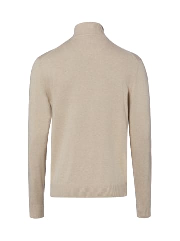 Nils Sundström Strickjacke in sand - 0001