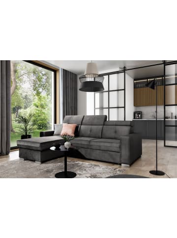 MF Design Falcon Recamiere Links in Anthrazit -  (L) 248 x (B) 248 x (H) 95 cm