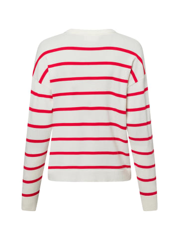 MOSS COPENHAGEN Pullover Mschmaura Rachelle in weiß rot - 0001