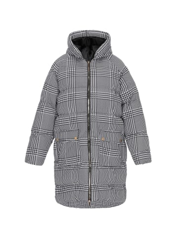 faina Coat in black white
