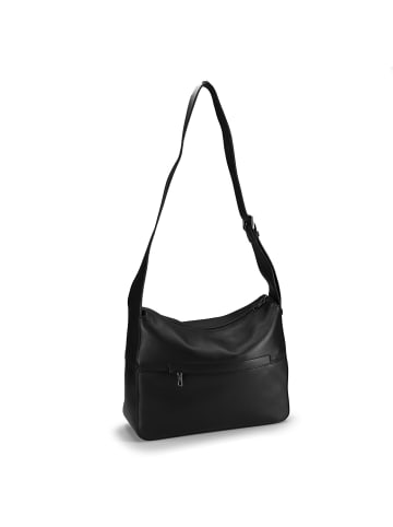LIEBESKIND BERLIN Sky II Schultertasche Leder 31 cm in black