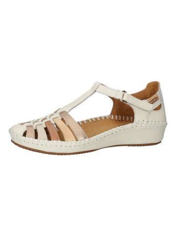 Pikolinos Sandalen in Weiß/Beige