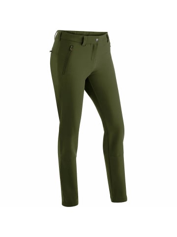 Maier Sports Funktionshose Helga Slim in Dunkeloliv